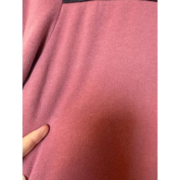 Victoria's Secret Pink Women's Mauve Pink 1/4 Zip Pullover Sweatshirt Size XS - Picture 12 of 12